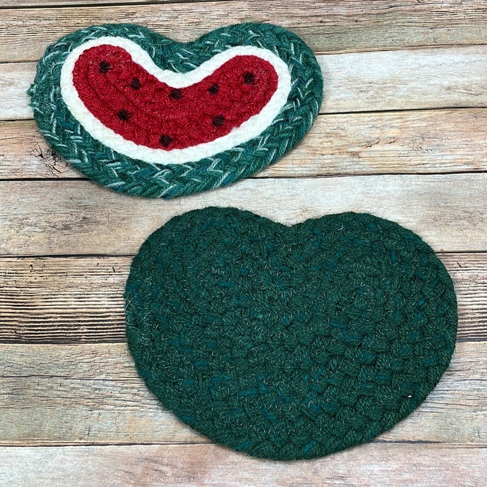 Set of two Watermelon Hot Pads New Kitchen